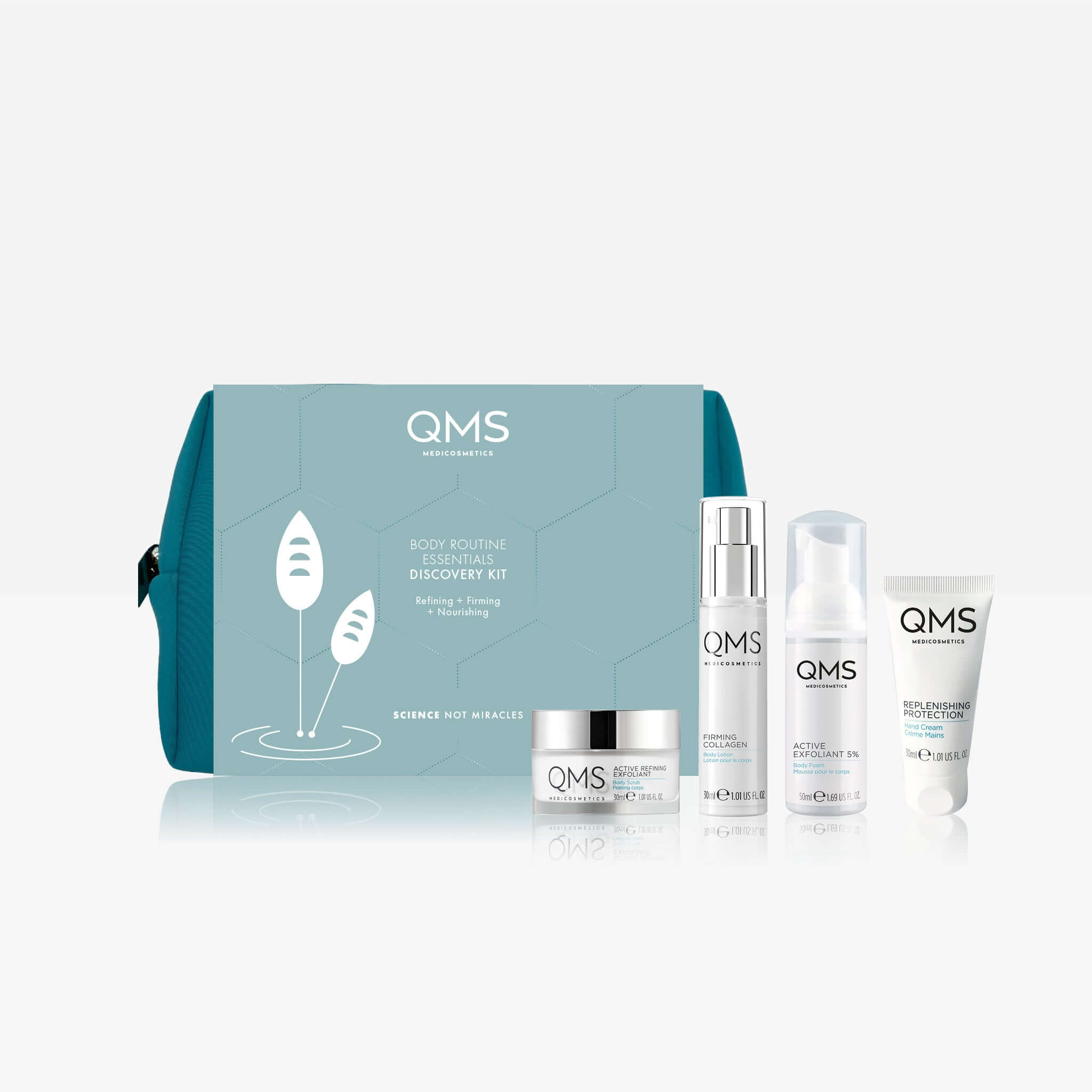 Body Routine Essentials I Discovery Kit - QMS Medicosmetics