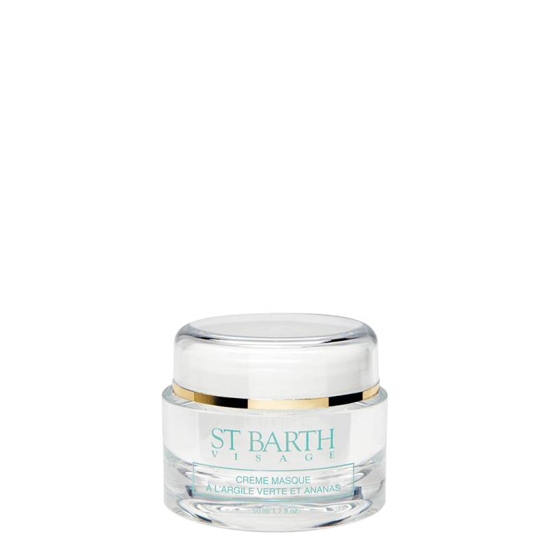 Creme Maske Grüne Tonerde und Ananas